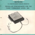 Propeller synchronizer   Bulletin No 33115A